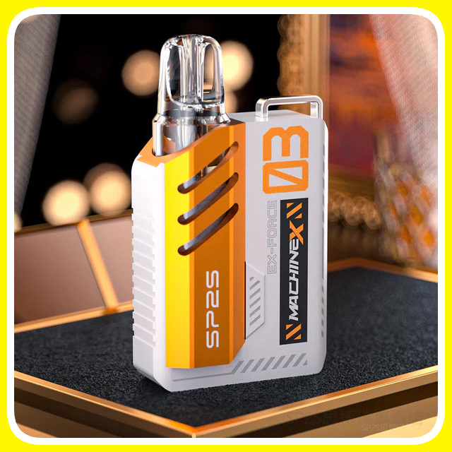 SP2S思博瑞電子煙主機Max2025新款主機双陶瓷【橘色】