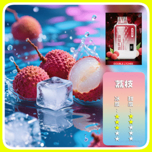 SP2S思博瑞GEM9000口一次性拋棄式電子煙【雙重荔枝】