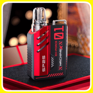 SP2S思博瑞電子煙主機Max2025新款主機双陶瓷【黑紅色】